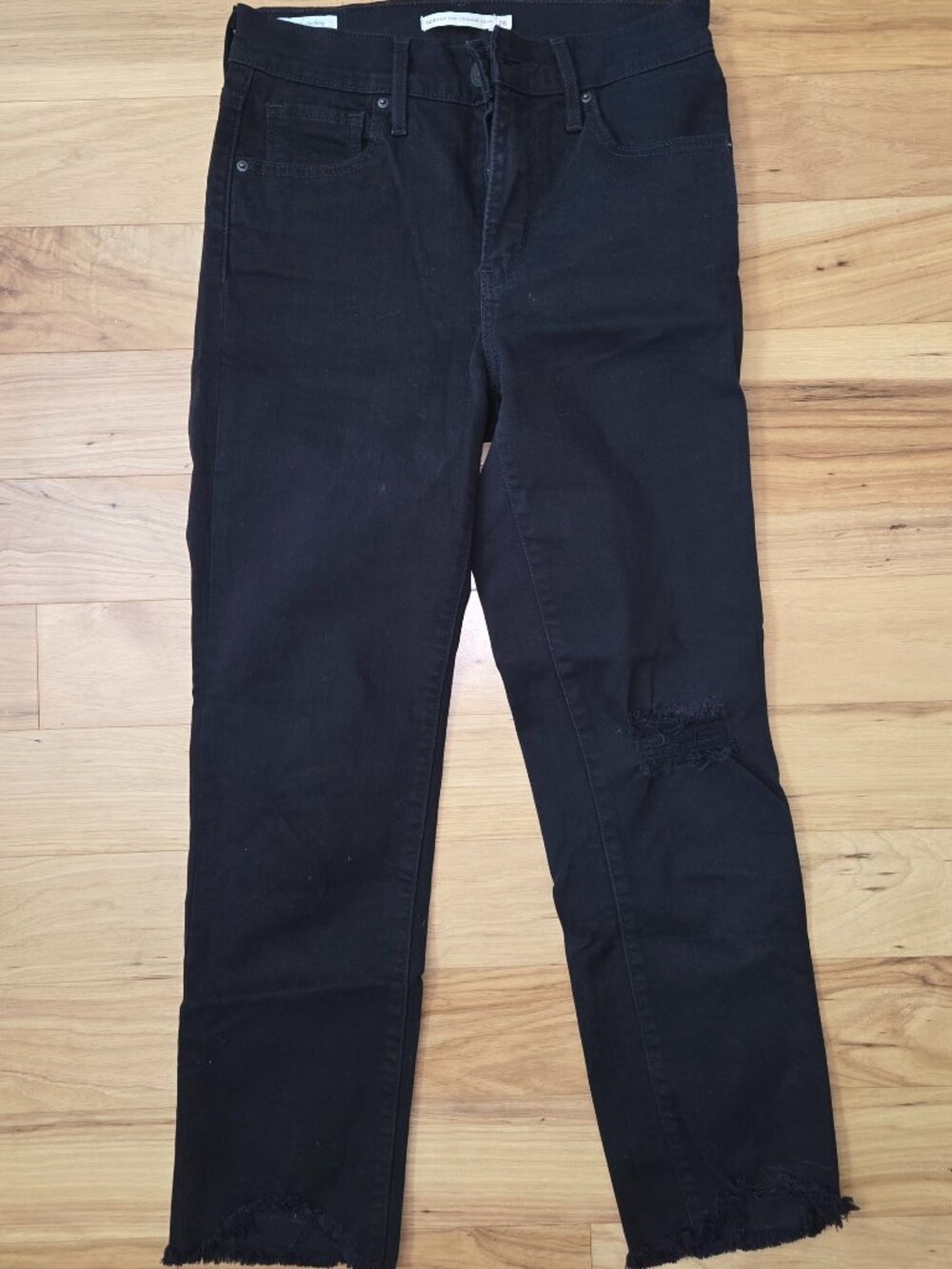 Levi's 724 High Rise Straight Crop